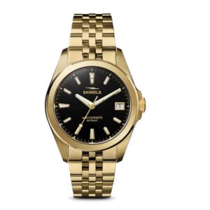 Shinola Detroit Runwell 41mm Black Mother of Pearl Watch (copy)