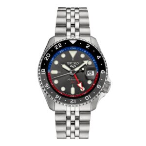 seiko 5 sport 42.5mm skx gmt u s special creation automatic watch