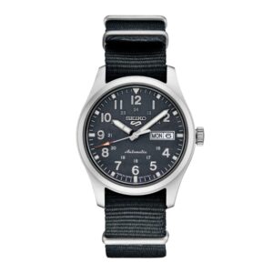 seiko 5 sport 39.4mm gray automatic watch