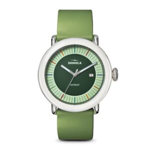 Shinola Detroit 41mm Detrola Green Watch