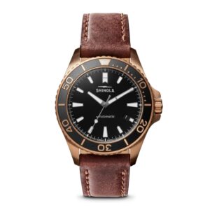 Shinola Detroit 43mm Bronze Monster Automatic Watch
